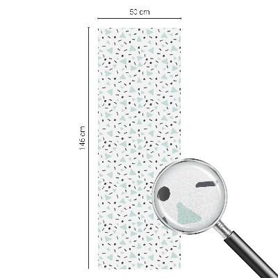 Színes mintás ablakfólia Geometriai alakzatok