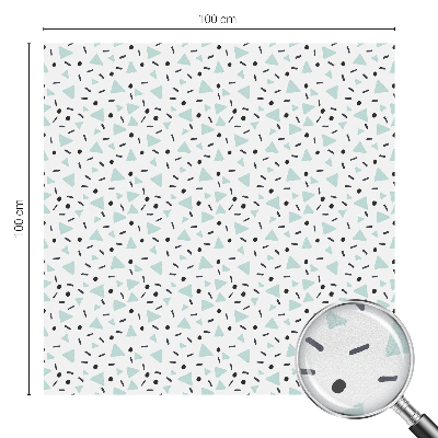 Színes mintás ablakfólia Geometriai alakzatok