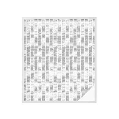 Öntapadós ablakfólia ólomüveg mintával Minimalista vonalak