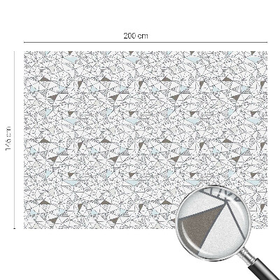 Dekoratív üvegfólia ablakra Absztrakt formák