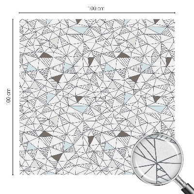 Dekoratív üvegfólia ablakra Absztrakt formák