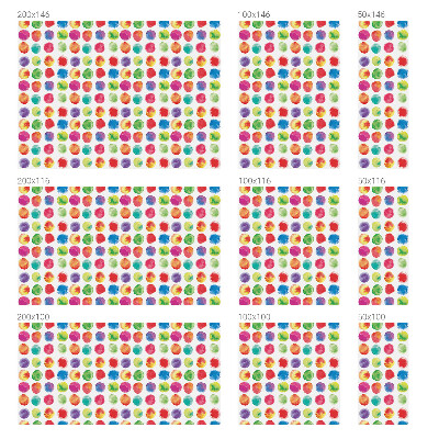 Öntapadós ablakfólia ólomüveg mintával Színes körök