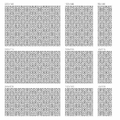 Dekoratív üvegfólia ablakra Rombikus harmónia