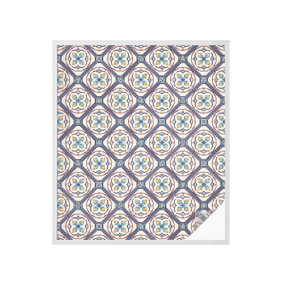 Színes mintás ablakfólia Csempe minta