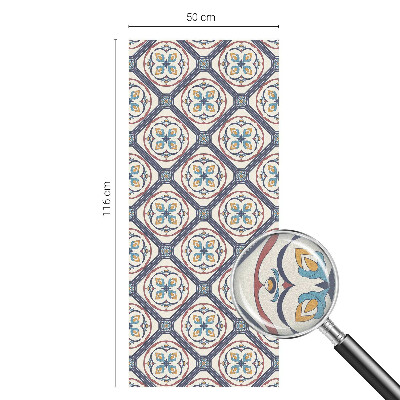 Színes mintás ablakfólia Csempe minta