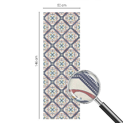 Színes mintás ablakfólia Csempe minta