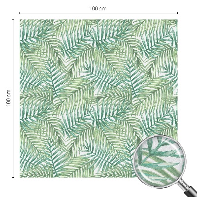 Öntapadós belátásgátló fólia Zöld páfrány