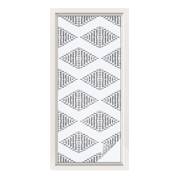 Dekoratív üvegfólia ablakra Geometriai gyémántok