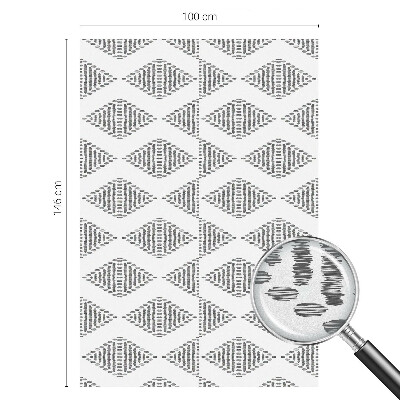 Dekoratív üvegfólia ablakra Geometriai gyémántok