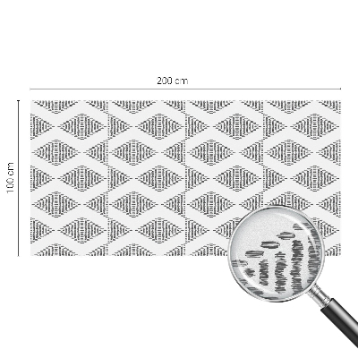 Dekoratív üvegfólia ablakra Geometriai gyémántok