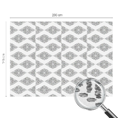 Dekoratív üvegfólia ablakra Geometriai gyémántok