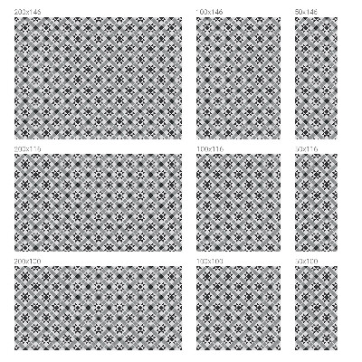 Öntapadós belátásgátló fólia Geometriai minták