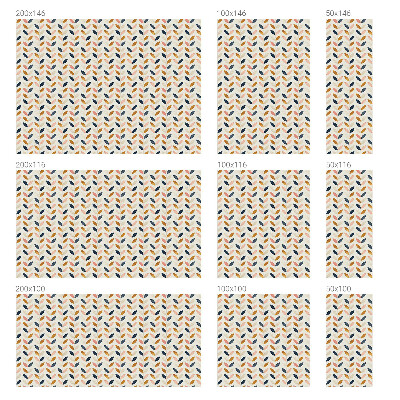 Színes mintás ablakfólia Levelek mintázata