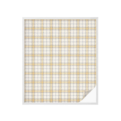 Öntapadós ablakfólia ólomüveg mintával Geometriai rács