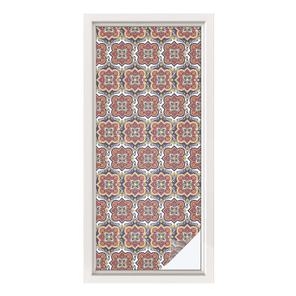 Öntapadós belátásgátló fólia Virágdísz