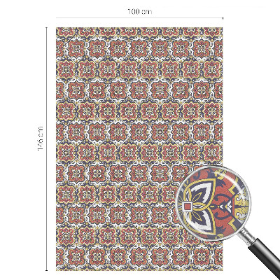 Öntapadós belátásgátló fólia Virágdísz