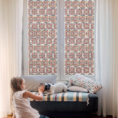 Öntapadós belátásgátló fólia Virágdísz