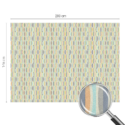 Öntapadós ablakfólia ólomüveg mintával Ovális minták