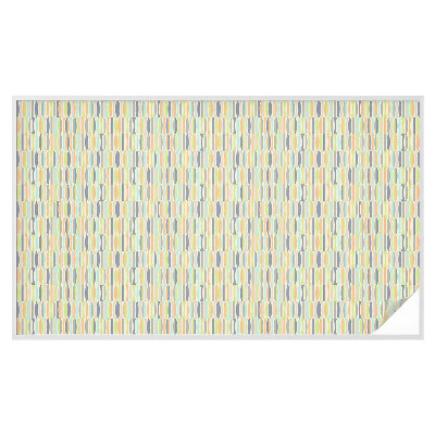 Öntapadós ablakfólia ólomüveg mintával Ovális minták