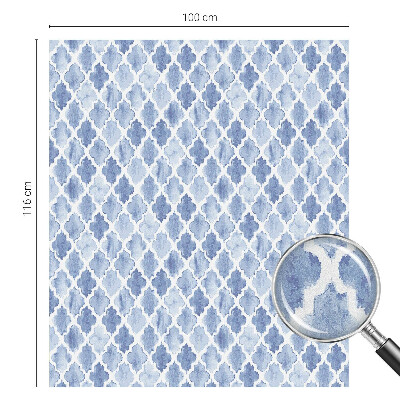 Öntapadós üvegfólia vitrázs mintával Akvarell elegancia