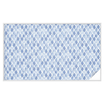 Öntapadós üvegfólia vitrázs mintával Akvarell elegancia