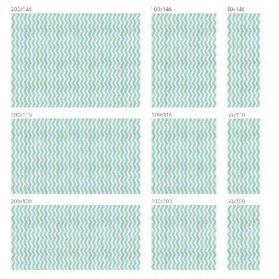 Színes mintás ablakfólia Kék cikkcakk