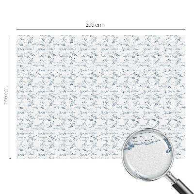 Öntapadós belátásgátló fólia Tengeri inspirációk