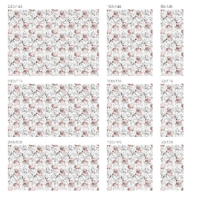 Öntapadós üvegfólia vitrázs mintával Rózsa levelek