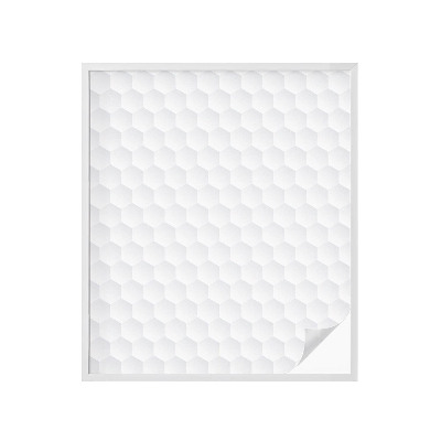 Öntapadós ablakfólia ólomüveg mintával Fehér mozaik