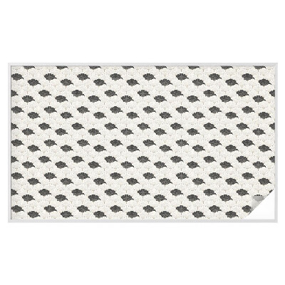 Színes mintás ablakfólia Kontrasztos rajongók