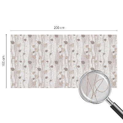 Dekoratív üvegfólia ablakra Elegáns levelek