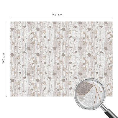 Dekoratív üvegfólia ablakra Elegáns levelek