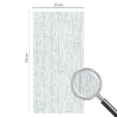 Öntapadós ablakfólia ólomüveg mintával Fa minta