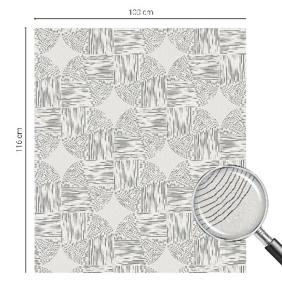 Dekoratív üvegfólia ablakra Békés szimmetria