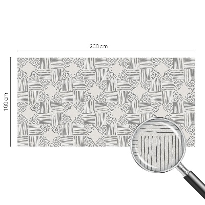 Dekoratív üvegfólia ablakra Békés szimmetria