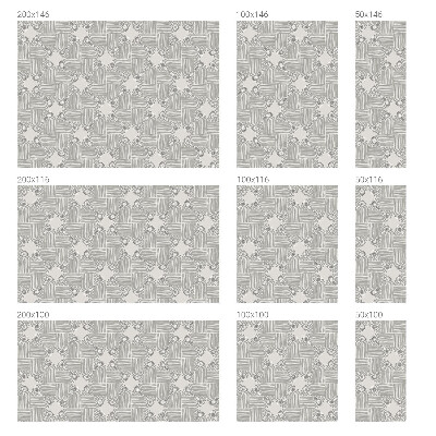 Dekoratív üvegfólia ablakra Békés szimmetria