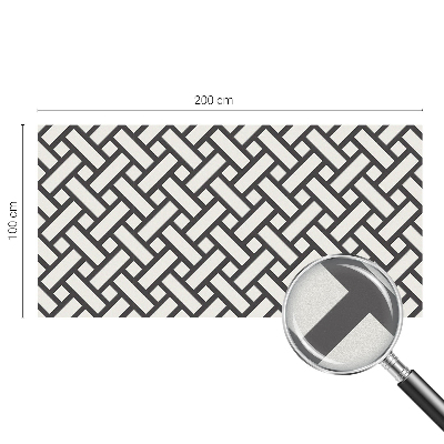 Öntapadós belátásgátló fólia Összefonódó téglalapok