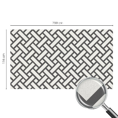 Öntapadós belátásgátló fólia Összefonódó téglalapok