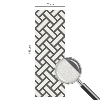 Öntapadós belátásgátló fólia Összefonódó téglalapok