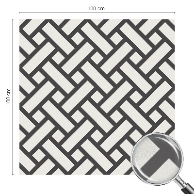 Öntapadós belátásgátló fólia Összefonódó téglalapok