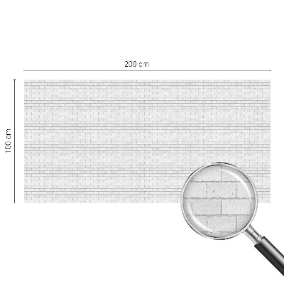 Színes mintás ablakfólia Tégla textúra