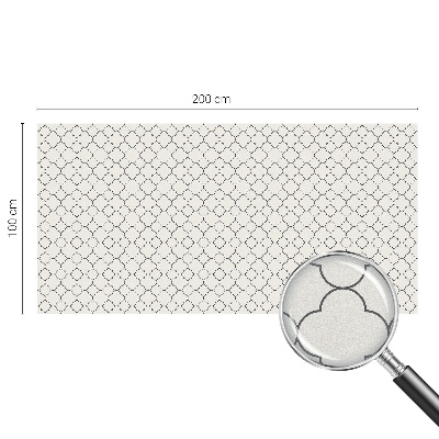 Öntapadós ablakfólia ólomüveg mintával Egyszerű elegancia