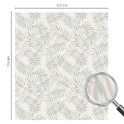 Öntapadós belátásgátló fólia Leveles elegancia