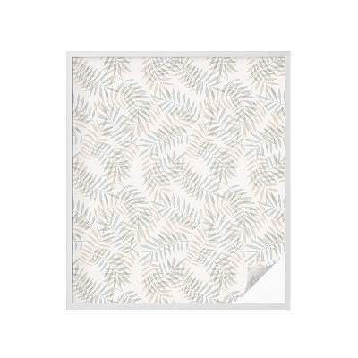 Öntapadós belátásgátló fólia Leveles elegancia