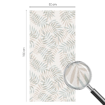 Öntapadós belátásgátló fólia Leveles elegancia