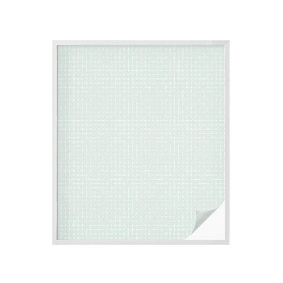 Öntapadós ablakfólia ólomüveg mintával Geometriai szimmetria