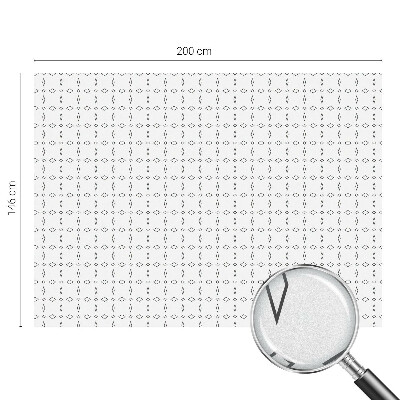 Öntapadós üvegfólia vitrázs mintával Rombusz alakzatok
