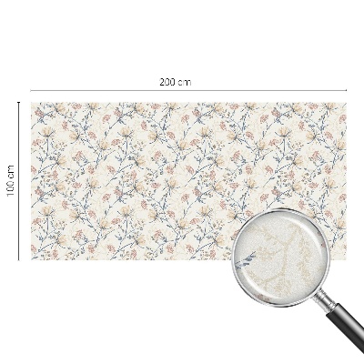 Dekoratív üvegfólia ablakra A harmónia virágai