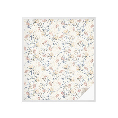 Dekoratív üvegfólia ablakra A harmónia virágai