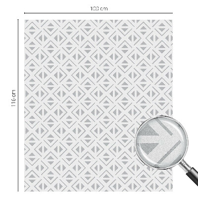 Színes mintás ablakfólia Geometrikus minta